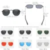 Sunglasses GXP Hexagon Retro Reflective Men Sun Glasses Stainless Steel Eyewear Men's Polarized Beach