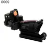 ACOG 4X32 FIBRO TRIJICON ACOG SCOPE RETRO RED ILUMINADO BATERIA ILUMIZADA RETÍCULO DE VIDRO DE VIDRO CHEVICS com RMR Micro Red Dot para Rifle