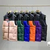 North Mens Winter Winterness Vest Womens Down Casal Couples Parka Outdoor A quente roupa de penas fora Os coletes multicoloros