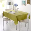 Tala de mesa A129Solid Color Combutleloth_tablecloth Tabela de mesa Tobeira de mesa Plain moderna café simples