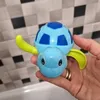 Bath Bath Toys Baby Lindo Cartoon Animal Tortoise Classic Baby Water Toy Infantero Batting Patting Tortuga Torta Cadena Manuque Kids Beach Bath Toy