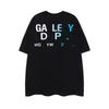 Koszule galery dla mężczyzn Tee Fashion Tee for Women Trendy Tshirts Top Woman Tee for Lovers List Krótkie rękawie okrągły szyja bawełna czarne kobiety czarne 20ss