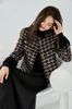 Giacche da donna Cashmere Classic Short Coat Shorted Tweed Crop Trending Trending per l'ingrosso 2024 Boutique Women Cloth Mansleve Aush Wear