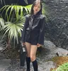 衣類セット韓国の縞模様のブラウスガールネイビーシャツトップショーツ2PCS子供ファッション服6〜16歳のWZ1222