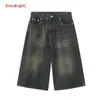 Shorts en denim Hip Hop Shorts décontractés jeans Vintage Summer Pantalon Fashion Short Pantal