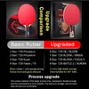 729 Ping Pong Racket Professional Offensive Table Tennis King 6 7 8 9Star ITTF Approved Paddle for Intermediate 240419