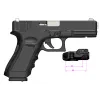 Ótica 2023 Novo Chegada Recarregável Compacto Tactical Red Laser Vista para Pistol Glock 17 19