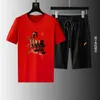 Designer T-Shirt Shorts T-Shirt zweiteilige Set Männer Frau Mode Baumwolle Sommer Tee Marke Set M-4xl Größe