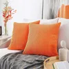 Cushion/Decoratief 2/4 -duiktjes corduroy kussenhoezen 18x18 Noordse covers voor bed huis woonkamer decor kerst decoraties pillow kit