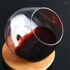 Bicchieri da vino 1pc bicchiere di whisky irregolare rotante rotazione di birra alla pancia da brandy cocktail tazza di tazza di tazza in basso