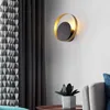 Wall Lamps Modern LED Lights Indoor Ring Iron Sconce Living Room Bedroom Bedside Hallway Industrial Lighting Luminaire