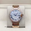 Dials Working Automatic Watches Carter Shot Blue Balloon Rose Gold Diamond WE9005Z3 Mechanical Womens Watch