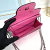 Mini Vlogoo Frauen Rock High Valentyno Eingelegtes Bags Messingbeutel Handtasche Hengst Dame Kristall Event Kette Geldbörse Magnetisch 2024 Schnalle Licht Luxus 81S5