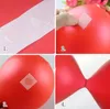 Party Decoration 500Sets 100dot Balloon Lim Lime Wedding Birthday Fast Clip Ballon Super klibbig Doubly Sid Sided Stick