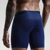 Underpants Long Men Boxer Underwear Underware Soft Plus Size Leg Male High Quality Breathable Shorts