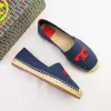 Top Summer Beach Shoe Espadrilles Fisherman Womens Man Designer Shoers Slippers Factory Flat Slide Luxury Low Robe Casual Outdoor Shoes Yoga Dhgate Dance Tazz Shoe