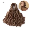 Viscose hijab set bijpassende kleur dop vlak katoen modaal moslim vrouwen sjaal soft shawl rayon dubbele steken rand sjaalaBaB 240419