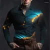 メンズドレスシャツシャツファッションラグジュアリーパーティーピンクレッドブルーHDパターンデザイナーデザイン2024スタイルソフト快適なプラスサイズ