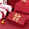 Embrulhe o envelope de dinheiro chinês de 6/10 Slots deseja fazer embalagem de bolso criativo da sacola criativa para festas vermelhas presentes