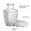 1pcs 200 ml500ml850ml Crystal Whisky Wine S Glass Bottle Boot Stopper Barau de boisson Déganteur 240420