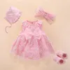 Abiti da bambina nati abiti cotone principessa in stile battismo abito battesimo abito da battesimo vestidos 0 3 6 mesi 240428