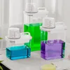 Storage Bottles Laundry Detergent Dispenser Powder Box Clear Washing Liquid Container Jar With Lids Household Accessories