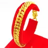 Bracelet Gold 999 pour les femmes Ajustement 3D Fashion Gift Transfer Perle Chain 18K Bijoux 240423