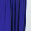 Sıradan Elbiseler Şık Georgette İpek O-Beeck Camisole Twist Braid Sling Pileli Menekşe Büyük Boy 4xl Serinletici Şemsiye Kadın AE936
