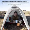 Tente de camping Ultralight Cloud portable Up 1 personne SHELTER PLACE BACKPACK EMPHEPHOP TRAPHOP TRAVEL PLACE 240416 240426