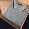 Fred Polo Perry Men Designer T-shirt Top Quality Quality Luxury Fashion Polos Summer Summer Mens à manches courtes à manches courtes Polo Colli