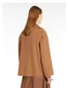 Damski płaszcz wełniany kaszmirowy projekt designerski moda klasyczna marka maxmaras 2024 wiosna/lato nowy produkt damskie damskie klamry kurtka polarowa płaszcz camel n0ot