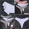 Frauen Panties Frauen weiche 3pcs/set Baumwolle bequeme Unterwäsche weibliche Feste Farbunterhose Thong Pantys Dessous y Fit Design 22042 OTRFO