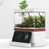 mini fish tank Self circulating fish tank with charging filter desktop living room household water free ecological aquarium 240424