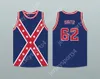 Anpassad Nay Namn Mens Youth/Kids General E Kirby Smith 62 Army of the Trans-Mississippi Flag Basketball Jersey Top Stitched S-6XL
