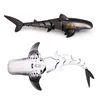 Toys de banho de bebê RC Breca baleia Robôs de brinquedo Robôs remotos Animais Marine Life Piscina de peixes elétricos de peixes de banho Toys de banho para crianças meninos submarinos