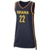 UNISEX INDIANA Fever Caitlin Clark Navy 2024 Draft Explorer Edition Victory Player Jersey