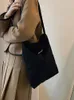Sagni per spalle Woman Canvas Bag di Handag pieghevole casual per donne 2024 Fashion tote AGGIUNMA A Shopper femminile riutilizzabile