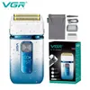 Vgr Electric Shaver Professional Razor Waterfroof Shaving Maching Beard Trimmer Resisrocating Men for Men v-362 240420