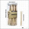 Rookaccessoires Sigaret R110mm Witbruin Oll Papier King Size Horn Tube 1 pot van 100 sticks Tubes Rolling Paper Dab Rig