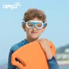 Copozz Fashion Swimming Goggles For Children Enfants Enfants Ajustement UV Sports de natation imperméables UV Anti-Fog Sports Sports Eyewear 240426