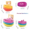 Baby Bath Toys 3PCS Baby Bath Toys Floating Ship Boat Bathtub Toy Kids Swimming Pool Water Play Toy Bathroom Educational Toys for Children Gift