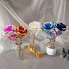 Fleurs décoratives de la Saint-Valentin Créative Foil Foil Rose Gold Lasting Love Wedding