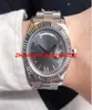 19 Style Men Watch 40mm 228239 228235 228238 2182383 Silver Gold Steel Bracelet Asia 2813 Automatic Luxury Wristwatch 1430655