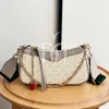 Lyxdesigner hobo axelväskor Ophida mini Bag Chain Tote Bag Purse Women's Retro Fashion Crossbody Bag Crescent Moon Clutch Underarm Bag Chain Bag Mini Pochette