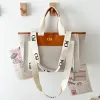 Designer White Shoulder Bag Tote Canvas crossbody Luxury Designer Tote Bridal Bag Sling Bag Round Bucket