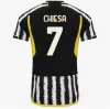 24 25 Juventus Soccer Jerseys Di Maria 2024 Juve Football Shirts Fans Player Version Mens Kids Kits Yildiz Maglia Juventus Home Away 3rd Vlahovic Bonucci Kean