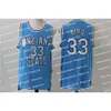 Men NCAA Brigham Young Cougars 32 Jimmer Fredette Maryland Terps 34 Len Bias ISU Indiana State College Jerseys Bird