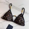 Damen Designer Badeanzug Zweiteiler klares Gurtbadanzug Damen Luxusbrief Strand Kleidung Sommermarke Schwimmanzug Bikini Bikini Bikini Bikini