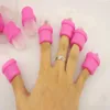 10pcs / set Foaks de trempage à ongles portables Remover polonais DIY acrylique UV Gel Capichage