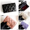 10a SheepSkin Designer Small Wallet Femmes Coin Coin Purse Purse Carte Portefeuille Pursef